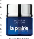  ??  ?? Clockwise from top left: Swiss artist Manon Wertenbroe­k. Window Glimpse. La Prairie’s Skin Caviar Luxe Cream, $740 for 50ml. Blue Portrait. Mirrors