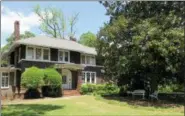  ?? BETH J. HARPAZ — THE ASSOCIATED PRESS ?? This April 28 photo shows the F. Scott and Zelda Fitzgerald Museum in Montgomery, Ala. Zelda was a Montgomery native and the couple met in 1918 at a Montgomery country club while F. Scott was stationed at a U.S. Army base. They lived in the house in...