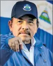  ?? Afp ?? • Daniel Ortega, presidente de Nicaragua, apuntó a las redes.