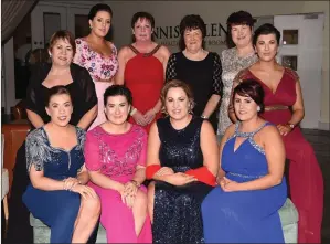  ??  ?? Joanne and Shauna Looney, Ciara and Sinead Nagle (back from left) Noreen and Sarah Nagle, Una O’Leary, Kathleen Devane, Julie and Miriam Looney