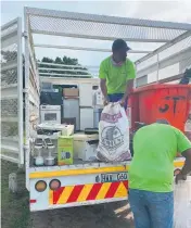  ?? ?? Plett is all set for another e-waste collection day next month.