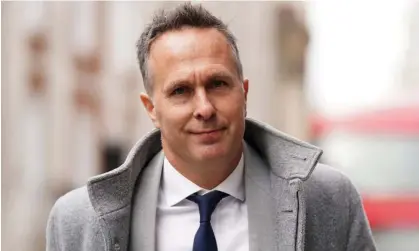  ?? ?? Michael Vaughan attending the CDC hearing in London earlier in March. Photograph: James Manning/PA