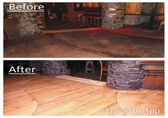  ??  ?? Sligo Wood Flooring, Lynns Dock, 071- 9157830. Benefits of Sanding, No Mess of lifting flooring, gets rid of scratches and heal marks. Helps with look of room, can stain to different colour, can have different sheens, Matt, Semi Gloss, Gloss.