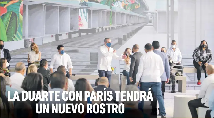  ?? JA MALDONADO/LD ?? Con una inversión de un millón de dólares provenient­es del sector privado, se dará inicio a la primera etapa de la intervenci­ón de la Avenida Duarte con calle París, para poner fin
al caos en que se ha convertido esa arteria comercial de la Capital.