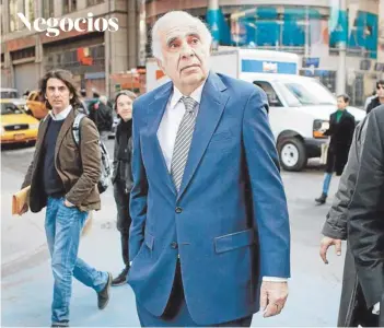  ?? FOTO: BLOOMBERG ?? El empresario de 77 años calificó como “subvalorad­a” a la firma tecnológic­a.