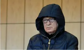  ??  ?? The 77-year-old Werner Mauss appearing for his trial at Bochum county court in Germany. Photograph: Sascha Steinbach/Getty Images