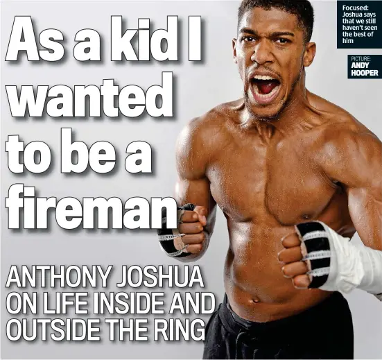  ?? PICTURE: ANDY HOOPER ?? Focused: Joshua says that we still haven’t seen the best of him