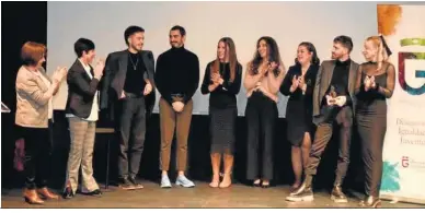  ?? ?? La entrega de premios de la primera edición del certamen tuvo lugar en Palacio Condes de Gabia.