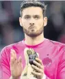  ??  ?? SIDELINED Craig Gordon