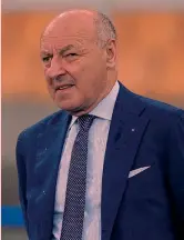  ?? ANSA ?? Dal 2018
Beppe Marotta, 67 anni domani, è a.d. dell’Inter dal dicembre 2018