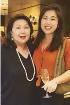  ??  ?? Mother-daughter power duo: Irene Francisco and daughter Isabel