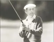  ?? Morris Goen / San Antonio Express-News ?? Bob Toski at the Senior Tour Vantage at Dominion in 1988 in San Antonio.