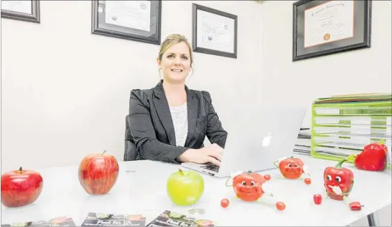  ?? PHOTO: PAUL TAYLOR ?? Heather Barrow at Gee’s Pharmacy in Taradale, where she runs her nutrition business Food for Life.