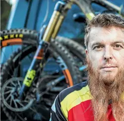  ??  ?? Alistair Matthew has taken more than 100,000 cycling clients along Bolivia’s ‘‘Road of Death’’.