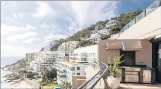  ?? PICTURE: SEEFF ?? Apartment living along the Atlantic seaboard has seen some properties fetch high rentals from tenants seeking lifestyle and exclusivit­y.