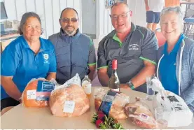  ?? ?? Cynthia Shailes, Jack Rewha, Lennie Shailes and Kristin Rewha-Langdon at Waitangi.