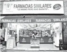  ??  ?? Situación. Se han consolidad­o las farmacias de este tipo en el interés de la población.