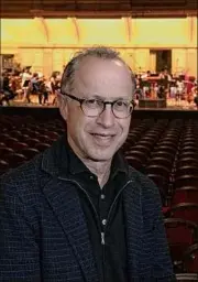  ?? ?? Albany Symphony Orchestra Conductor David Alan Miller says ASO has been working to improve diversity in the orchestra.