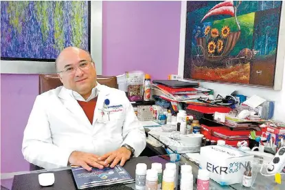  ?? ESPECIAL ?? Horacio Astudillo de la Vega, médico doctorado en biomedicin­a molecular por el IPN.