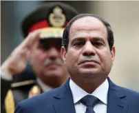  ?? Reuters file ?? Egypt’s president Abdel-Fattah El Sisi has the authority to pardon those who have been convicted and cannot appeal their sentences. —