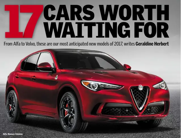  ??  ?? Alfa Romeo Stelvio