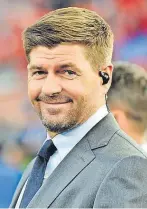  ?? Andrew Powell/Liverpool FC via Getty Images ?? Ex-Liverpool FC captain and current Aston Villa manager Steven Gerrard