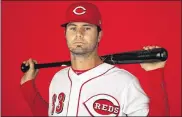  ?? CHRISTIAN PETERSEN / GETTY IMAGES ?? Jesse Winker hit .303 in 106 games at Triple-A Louisville last year, his first season at that level. But some worry that he only hit three homers last year.