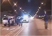  ?? CHICAGO POLICE ?? The city fought to conceal the dashcam video of Laquan McDonald’s shooting before releasing it last Tuesday.