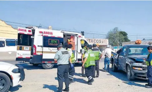  ?? FOTOS: JOSÉ SALAS ?? Acudió todo un despliegue de cuerpos de emergencia