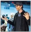  ??  ?? Director Stephen Merchant, seen here on the set of his new film, the wrestling story Fighting With My Family, wasn’t keen on scripted sports before undertakin­g the project.