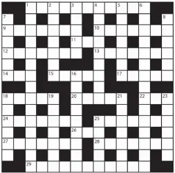  ?? PRIZES of £20 will be awarded to the senders of the first three correct solutions checked. Solutions to: Daily Mail Prize Crossword No. 15,528, PO Box 3451, Norwich NR7 7NR. Entries may be submitted by second-class post. Envelopes must be postmarked no la ??