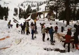  ?? Realizatio­n Films ?? The documentar­y “Buried” chronicles a deadly avalanche at Alpine Meadows ski area in 1982, with interviews of those in the Tahoe area who were there.