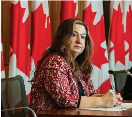  ?? (SENATE OF CANADA - SÉNAT DU CANADA/FACEBOOK) ?? Senator Salma Ataullahja­n