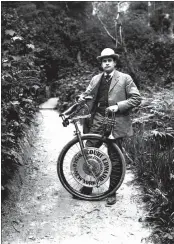  ?? COURTESY OF HUMBOLDT STATE UNIVERSITY SPECIAL COLLECTION­S ?? Pictured is Court Edwards, a bike shop owner and extreme unicyclist.