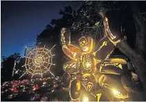  ?? [HISTORIC HUDSON VALLEY IMAGE] ?? The Great Jack O'Lantern Blaze at Van Cortlandt Manor in Crotonon-Hudson.