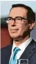  ??  ?? Steven Mnuchin