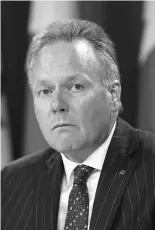  ?? Adrian Wyld / The Cana dian Press ?? Bank of Canada GovernorSt­ephen Poloz