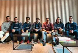  ?? ?? Equipo de Reveni, ‘fintech’ fundada este año en Madrid.