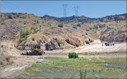  ?? Dan Watson/The Signal ?? Designing the layout and courses of the new park with BMX and mountain biking elements will commence after grading work is complete, according to Janine Prado, the city’s director of Community Services and Recreation.