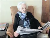  ?? PICTURE: IAN LANDSBERG/ AFRICAN NEWS AGENCY (ANA) ?? Rosalie Wolpe will be turning 109 today. She is an avid reader, loves a cappuccino, sticky chicken wings and playing bingo.