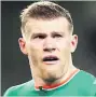  ??  ?? BITING BACK Ireland midfielder James Mcclean