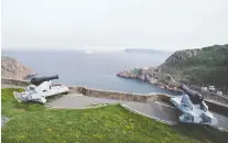  ??  ?? Signal Hill was home to cannons and other weapons used to protect the harbour in St. John’s. Today it’s a national historic site.