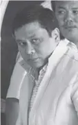  ?? ABS-CBN ?? Jinggoy Estrada is among the three senators slapped with graft and plunder charges in 2014 for alleged involvemen­t in the multibilli­on-peso Priority Developmen­t Assistance Fund scam.