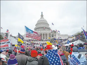  ?? The Associated Press file ?? A federal appeals court sided Friday with the Justice Department in a case that could have upended hundreds of charges brought in the 2021 U.S. Capitol riot investigat­ion.