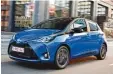  ??  ?? Hybridauto­s: Toyota verlangt für den Ya ris Hybrid 18240 Euro.