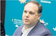  ?? CARLINE JEAN/STAFF FILE PHOTO ?? Mike Tannenbaum, above, recently traded receiver Jarvis Landry, and released center Mike Pouncey, and defensive tackle Ndamukong Suh.