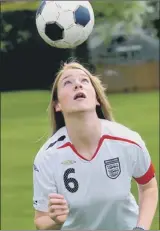  ??  ?? ENGLAND STAR ... Gemma Bonner, girlfriend of Boro’s Paddy Miller, pictured above in 2007 after her first under-17 England call-up, and below as an 11-year-old when she was captain of the Immaculate Heart of Mary Catholic Primary School