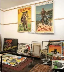  ??  ?? RIGHT: Original posters have become an everlarger part of the collection