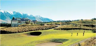  ??  ?? Terrace Downs Golf Resort has been praised as one of New Zealand's best courses.