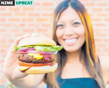  ??  ?? US-based company Beyond Meat has come up with a burger made from pea protein.